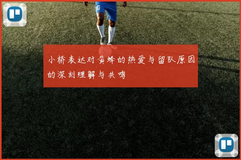 小桥表达对黄蜂的热爱与留队原因的深刻理解与共鸣